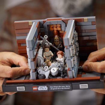 LEGO STAR WARS Diorama: Zgniatarka odpadów na Gwieździe Śmierci - 75339