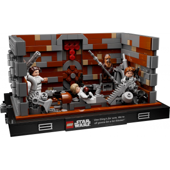 LEGO STAR WARS Diorama: Zgniatarka odpadów na Gwieździe Śmierci - 75339